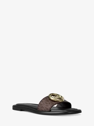 Σανδάλι με λογότυπο Milan Signature