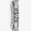 Ρολόι Mini Everest Pavé σε ασημί χρώμα Ρολόι Mini Everest Pavé σε ασημί χρώμα