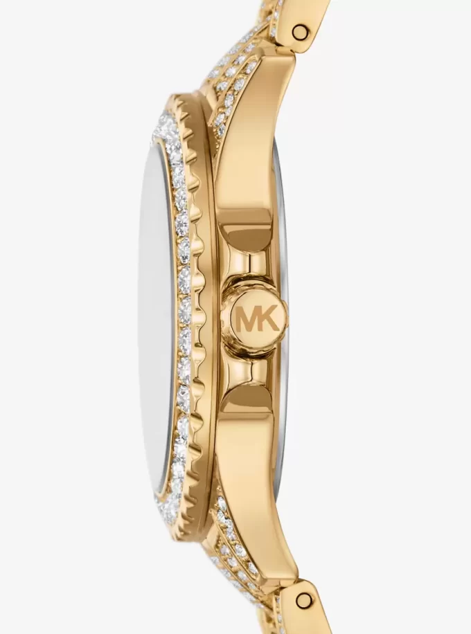 Ρολόι Mini Everest Pavé σε χρυσό χρώμα Ρολόι Mini Everest Pavé σε χρυσό χρώμα