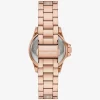Ρολόι Mini Everest Pavé σε ροζ χρυσό χρώμα