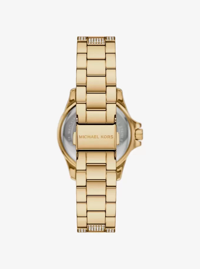 Ρολόι Mini Everest Pavé σε χρυσό χρώμα Ρολόι Mini Everest Pavé σε χρυσό χρώμα