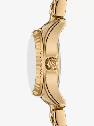 Ρολόι Mini Lexington Pavé σε χρυσό χρώμα