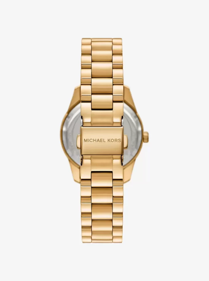 Ρολόι Mini Lexington Pavé σε χρυσό χρώμα