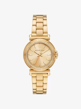 Ρολόι Mini Maren Pavé Gold-Tone