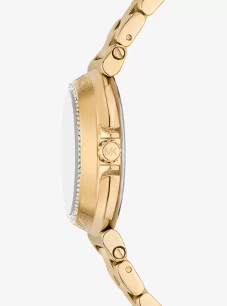 Ρολόι Mini Maren Pavé Gold-Tone