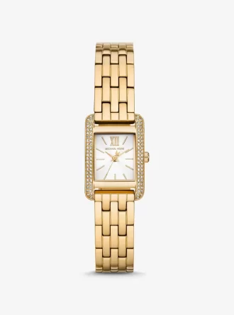 Ρολόι Mini Monroe Pavé Gold-Tone