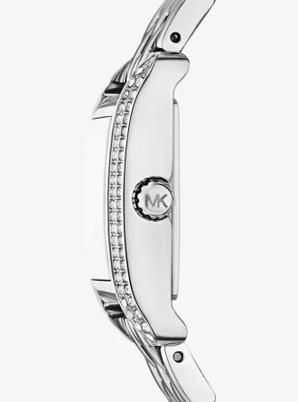 Ρολόι Mini Monroe Pavé Silver-Tone