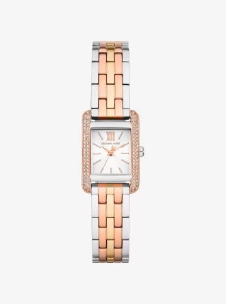 Ρολόι Mini Monroe Pavé Tri-Tone