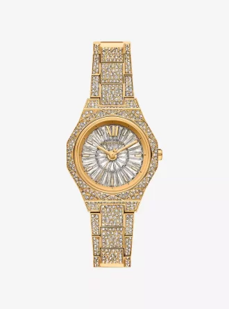 Ρολόι Mini Raquel Pavé Gold-Tone