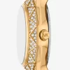 Ρολόι Mini Raquel Pavé Gold-Tone