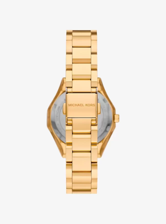 Ρολόι Mini Raquel Pavé Gold-Tone