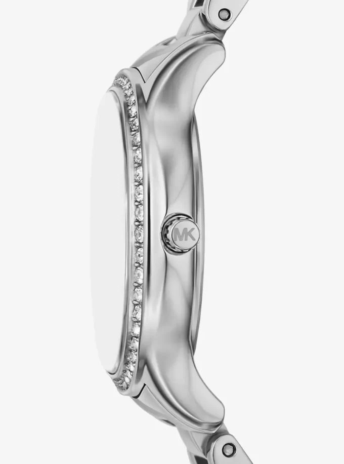 Ρολόι Mini Sage Pavé Silver-Tone