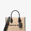 Μικρή τσάντα χιαστί Mirella με ψεύτικο σχέδιο Shearling