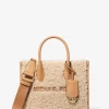 Μικρή τσάντα χιαστί Mirella με ψεύτικο σχέδιο Shearling