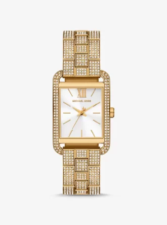 Ρολόι Monroe Pavé σε χρυσό χρώμα