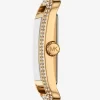 Ρολόι Monroe Pavé σε χρυσό χρώμα Ρολόι Monroe Pavé σε χρυσό χρώμα