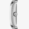 Ρολόι Monroe Pavé Silver-Tone Ρολόι Monroe Pavé Silver-Tone