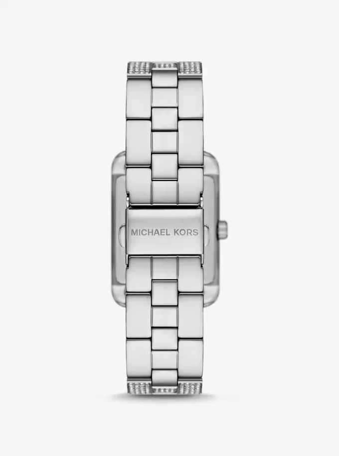 Ρολόι Monroe Pavé Silver-Tone Ρολόι Monroe Pavé Silver-Tone