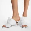 Δερμάτινο και κρόσσια mule Catarina