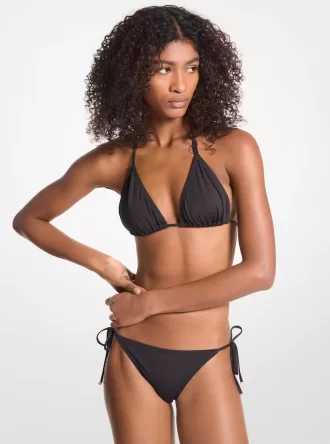 Ελαστικό νάιλον τριγωνικό μπικίνι τοπ με λάστιχο και τρίγωνο