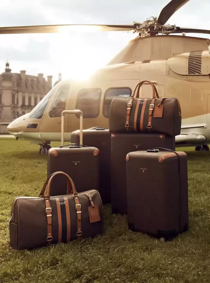Τσάντα Σαββατοκύριακου Bedford Travel Extra-Large με ρίγες και λογότυπο Signature Τσάντα Σαββατοκύριακου Bedford Travel Extra-Large με ρίγες και λογότυπο Signature