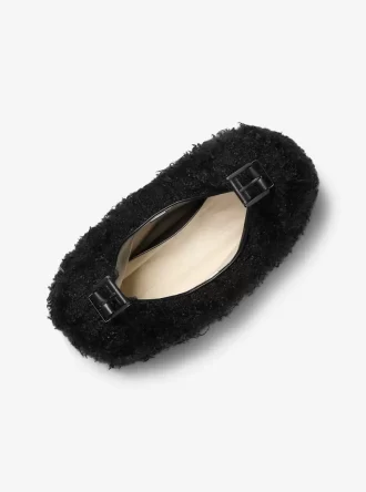 Μεγάλη τσάντα ώμου Nolita Faux Shearling Hobo