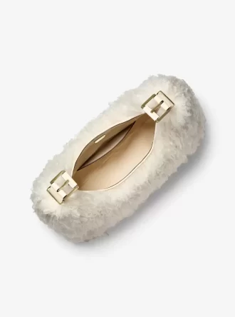 Μεγάλη τσάντα ώμου Nolita Faux Shearling Hobo