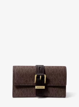 Πορτοφόλι Nolita Medium Signature Logo Tri-Fold