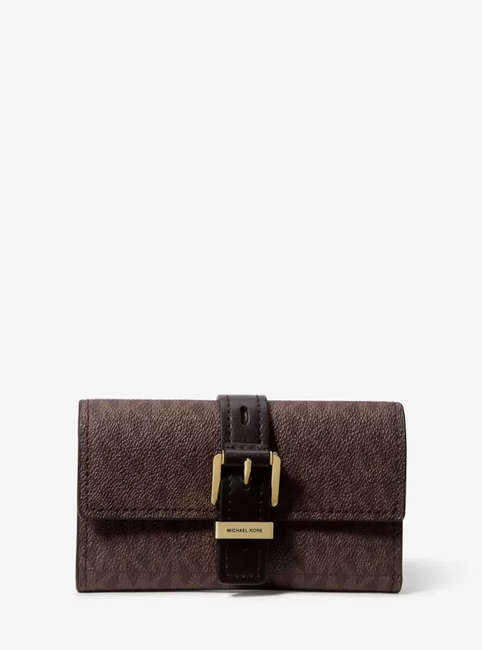 Πορτοφόλι Nolita Medium Signature Logo Tri-Fold Πορτοφόλι Nolita Medium Signature Logo Tri-Fold