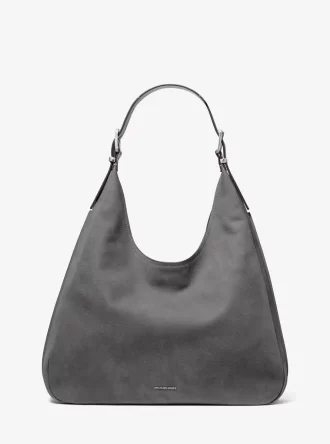 Μεγάλη τσάντα ώμου Nolita από Nubuck Hobo