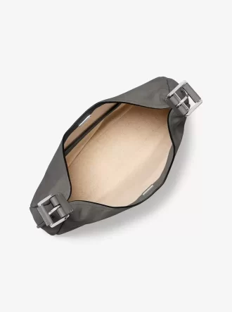 Μεγάλη τσάντα ώμου Nolita από Nubuck Hobo