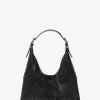 Τσάντα ώμου Nolita Small Mesh Hobo με στρας, περιορισμένης έκδοσης