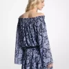 Φόρεμα με έξω τους ώμους από Paisley Georgette