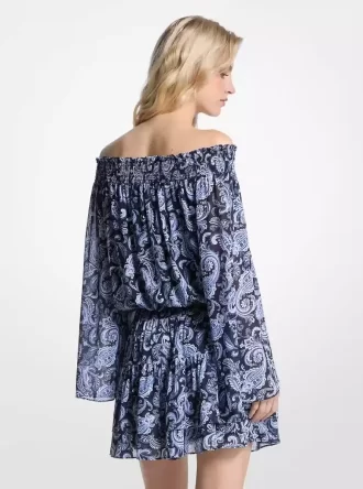 Φόρεμα με έξω τους ώμους από Paisley Georgette
