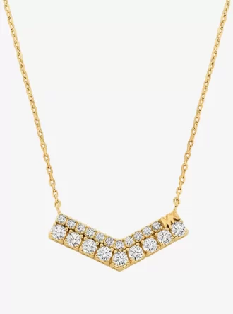 Κολιέ Pavé Chevron