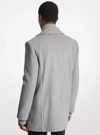 Peacoat με μείγμα μαλλιού