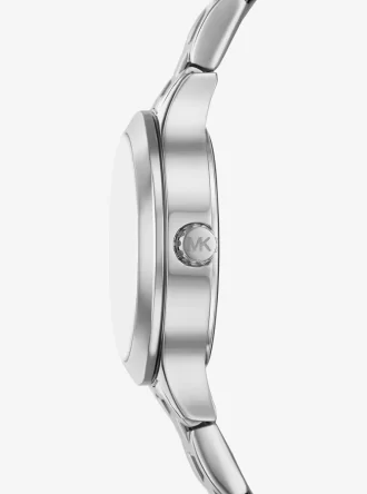 Ρολόι Petite Aspyn Pavé Silver-Tone