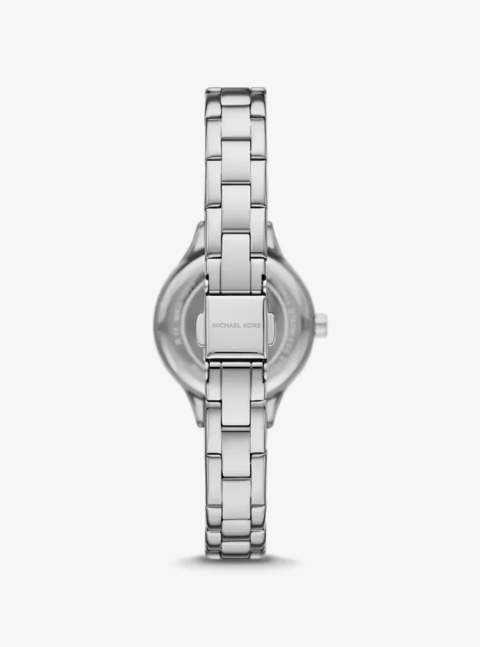 Ρολόι Petite Aspyn Pavé Silver-Tone Ρολόι Petite Aspyn Pavé Silver-Tone
