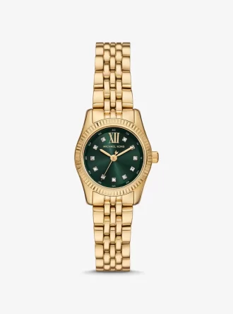 Ρολόι Petite Lexington Pavé Gold-Tone
