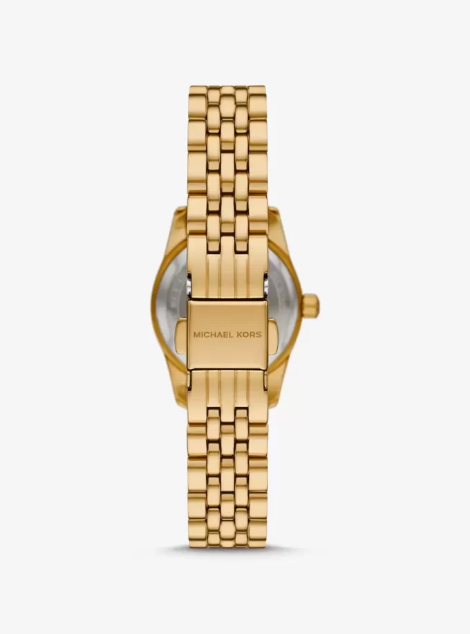 Ρολόι Petite Lexington Pavé Gold-Tone Ρολόι Petite Lexington Pavé Gold-Tone