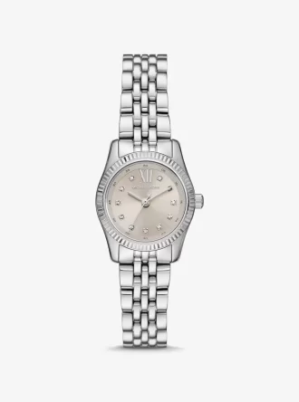 Ρολόι Petite Lexington Pavé Silver-Tone