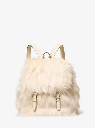 Σακίδιο πλάτης Quinn Medium Faux Fur από τεχνητή γούνα