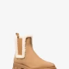 Μπότα Ridley από σουέτ και ψεύτικο ύφασμα Shearling