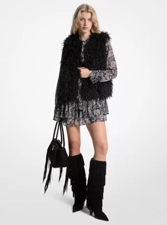 Ψεύτικο γιλέκο Shearling
