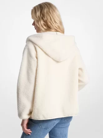 Μπουφάν Sherpa με κουκούλα