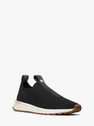 Αθλητικό slip-on με κουμπιά και mesh στο στήθος