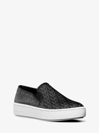 Slip-On Sneaker με λογότυπο Teddi Signature