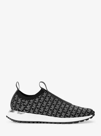 Αθλητικό sneaker με μεταλλικό λογότυπο Bodie και πλεκτό slip-on
