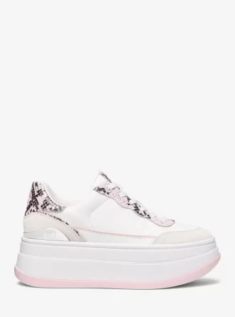 Δερμάτινο sneaker με πλατφόρμα Hayes