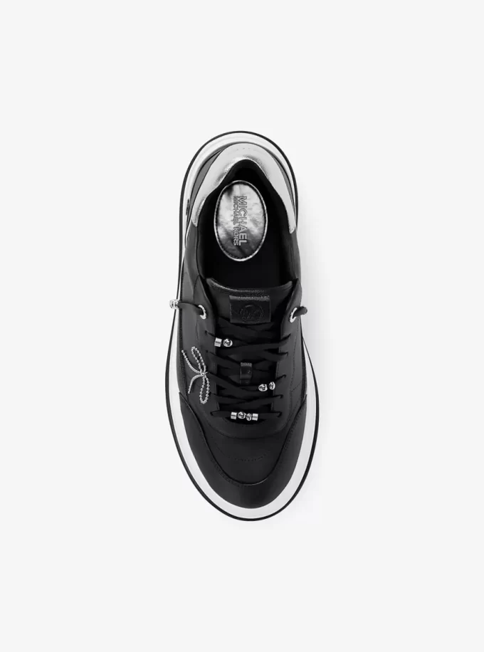 Δερμάτινο sneaker με πλατφόρμα Hayes